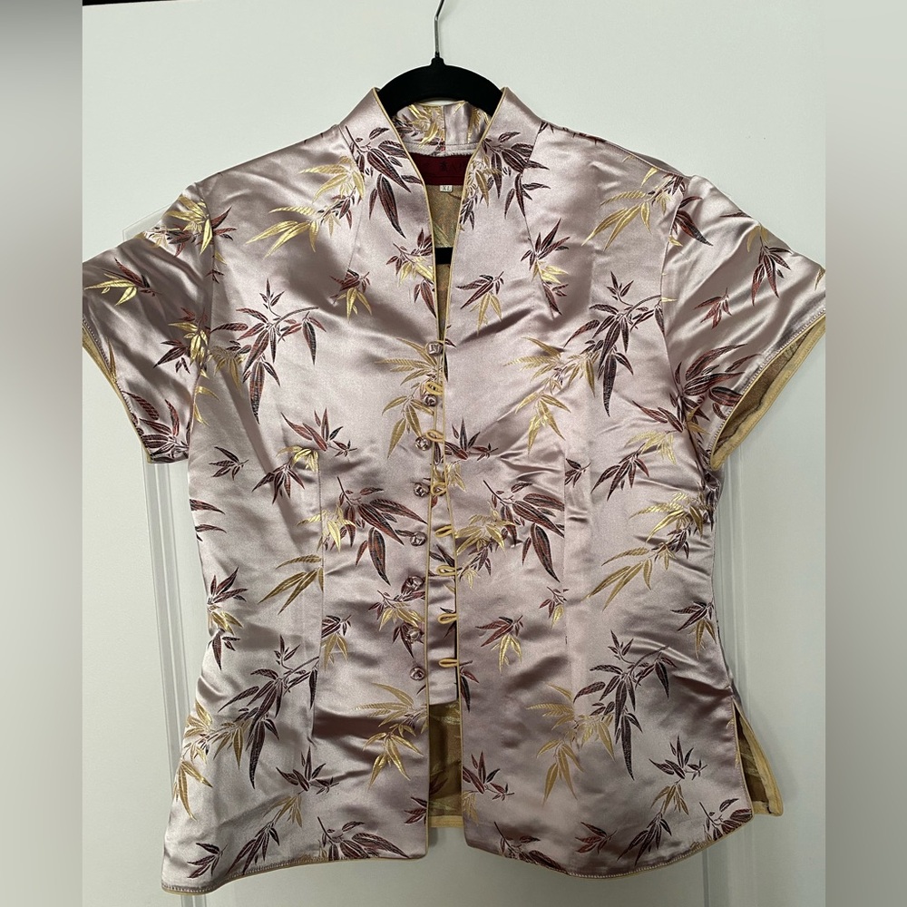 Elegant silk top